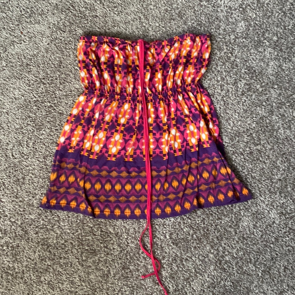 Tube top dress or top